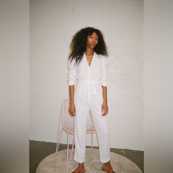 Ronny Kobo White Joesitta Jumpsuit - Picture 2 of 7